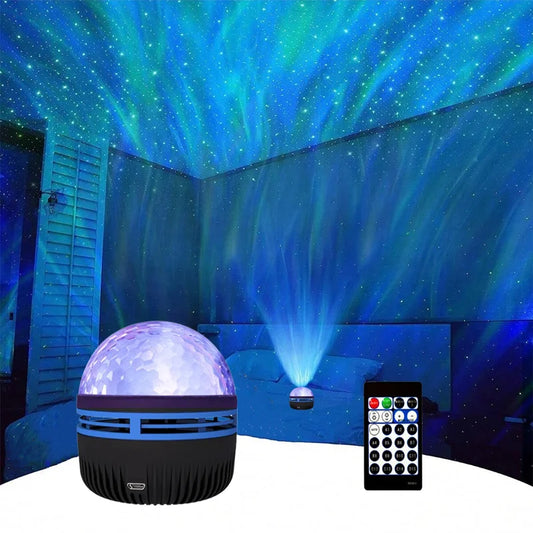 LED Galaxy Projector Night Light Moon Lamp for Bedrooms
